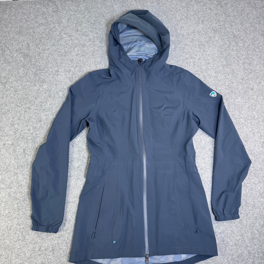 Kuhl The One Hoody Womens 20S Blue Full Zip Hooded Technical Jacket 2172